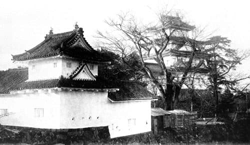 戦国時代からの歴史を持つ城で、大垣の町並みを一望