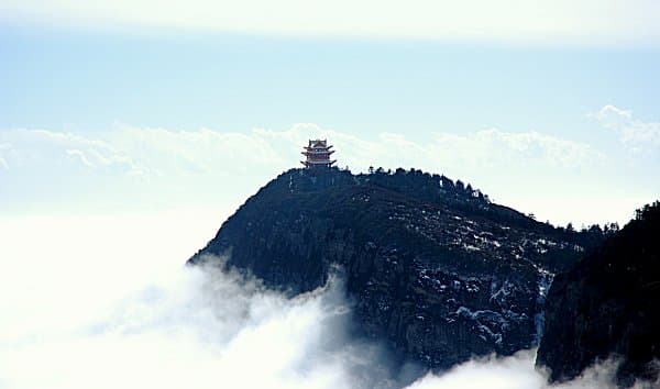 室積の高台から穏やかな瀬戸内海を一望