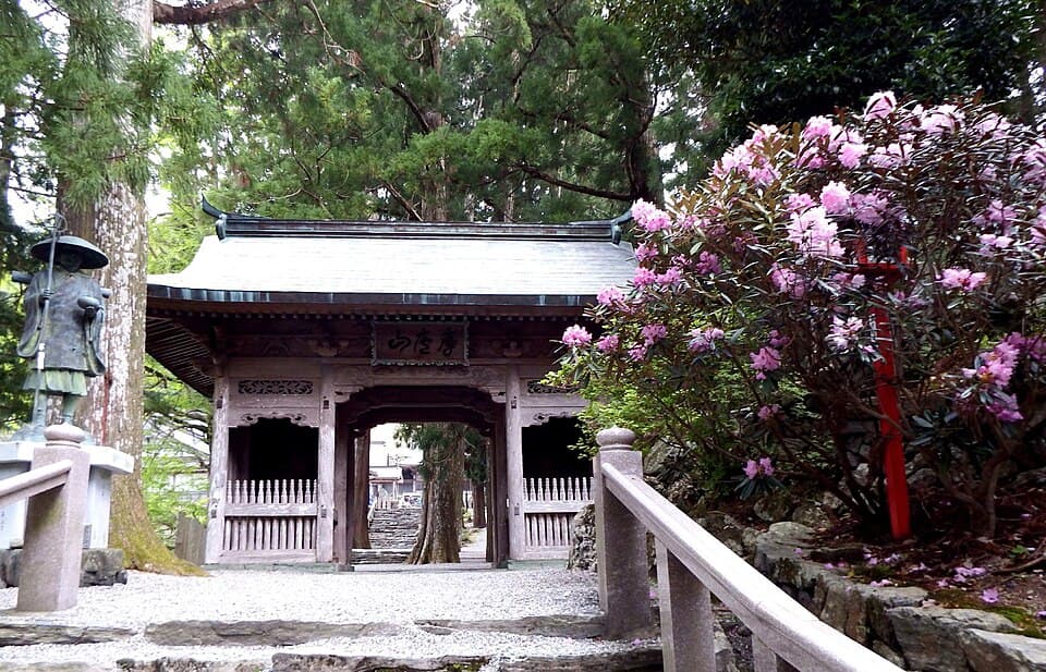 遍路ころがしで名高い四国霊場第十二番の杉木立の山寺