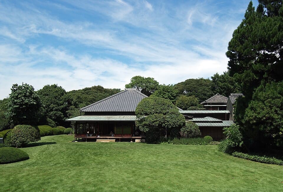 旧徳川家の邸宅「戸定邸」と庭園を見学
