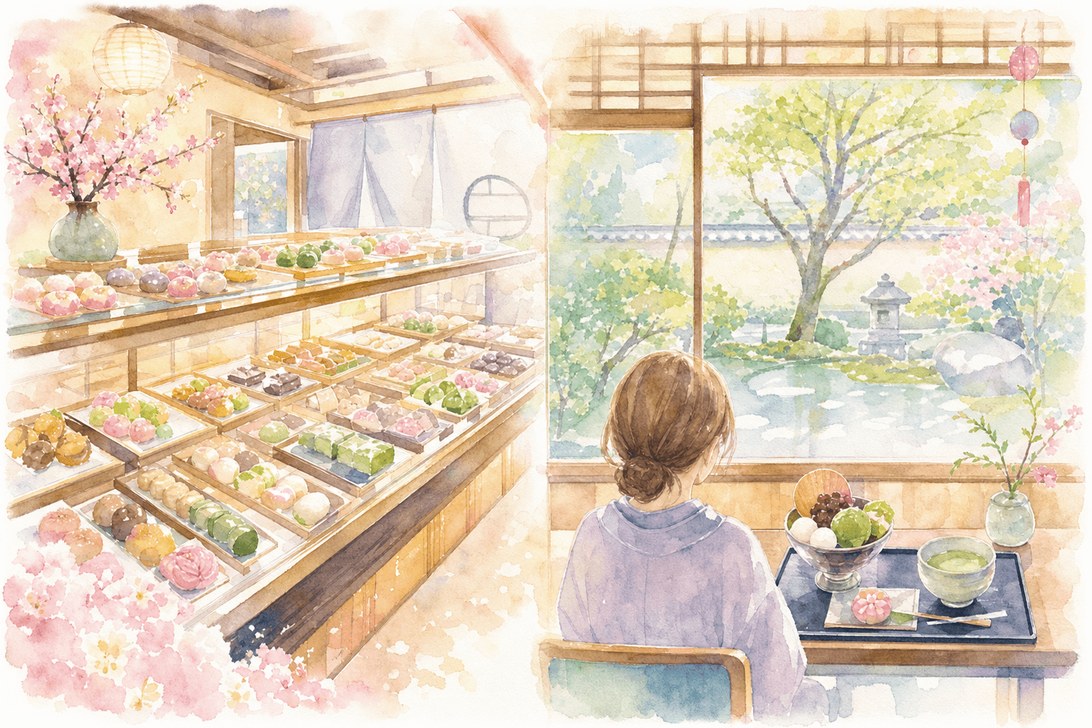 銘菓誉の陣太鼓の本店で味わう限定甘味