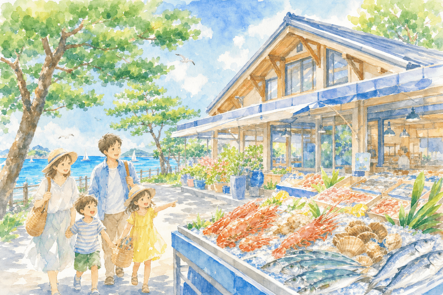 山陰の海の幸を使ったランチで旅の気分をさらに上げる