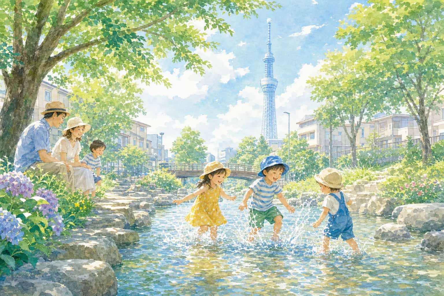 2026年 業平公園 流れ 1日満喫コース