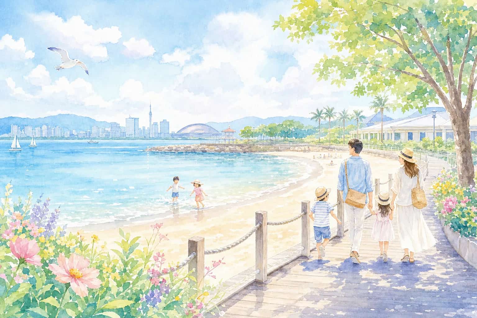 勝馬海水浴場