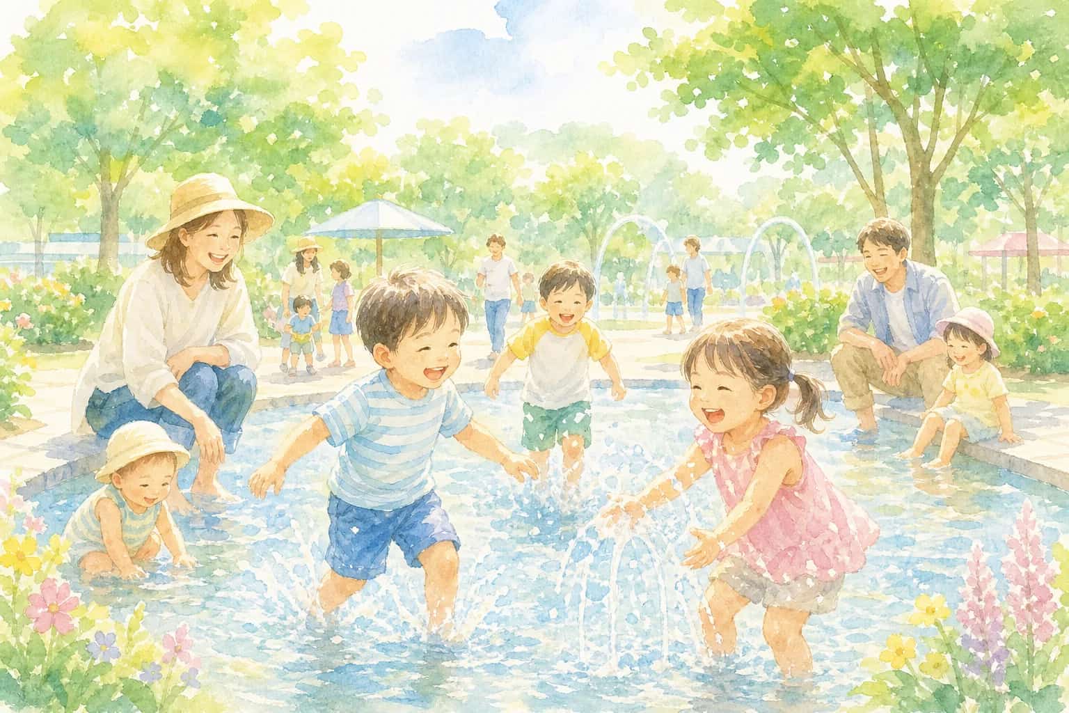 元浜緑地 わんぱく池