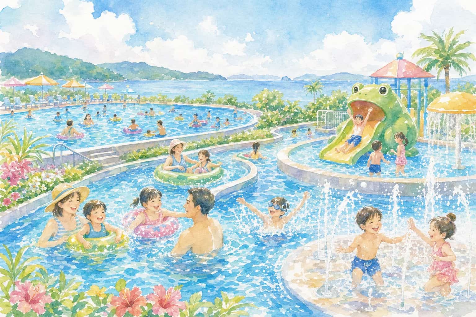 小豆島ふるさと村ファミリープール