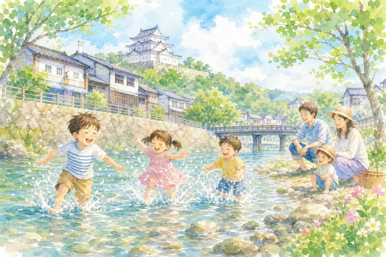 吉田川親水遊歩道