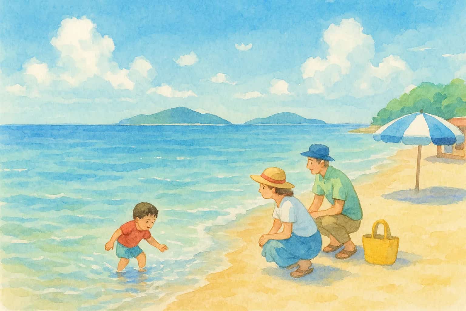 2026年 牛窓海水浴場 1日満喫コース