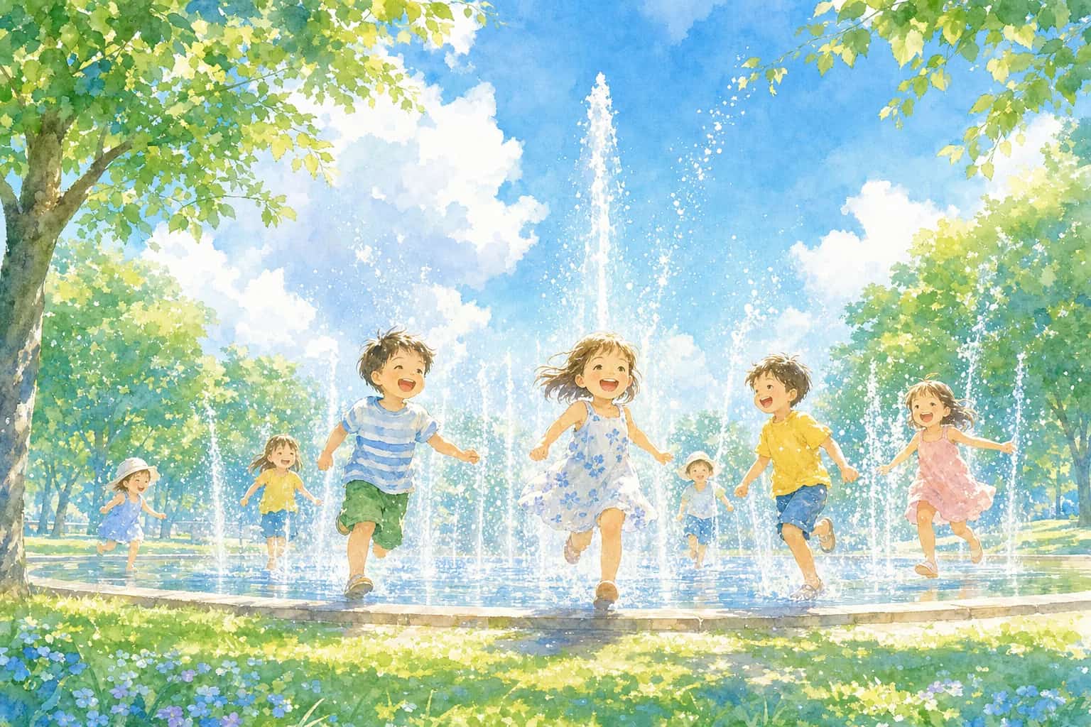 2026年 みなみ野公園 噴水 1日満喫コース