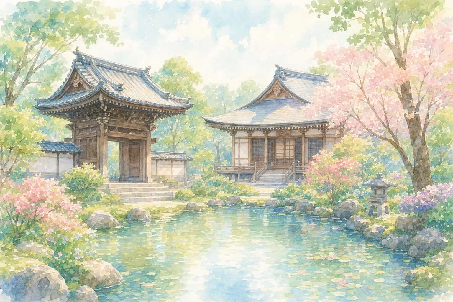 龍臥山 隆池院 久米田寺