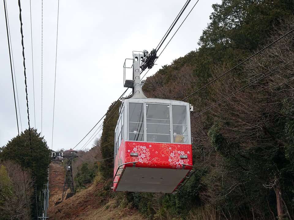 八幡山ロープウェー