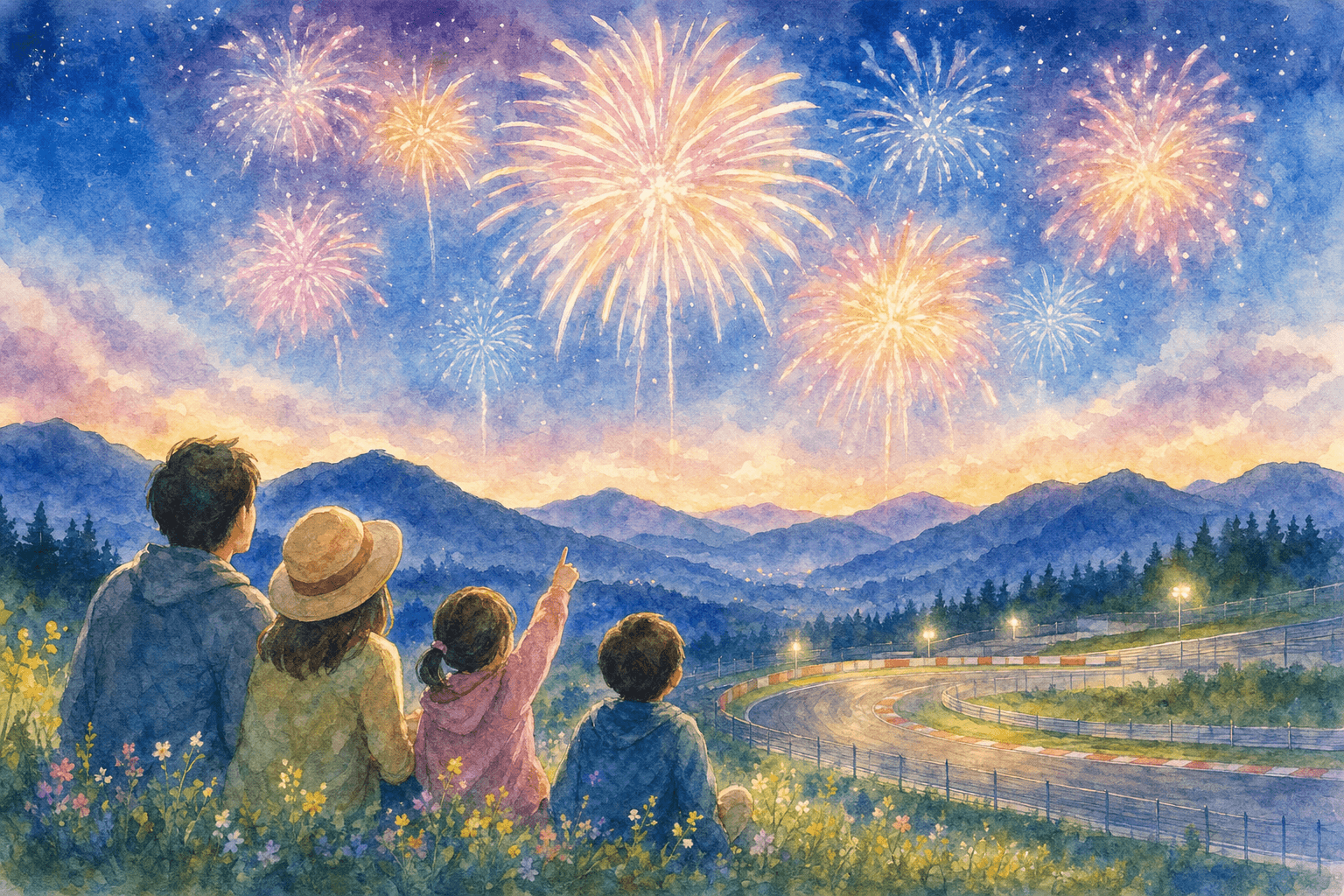 天空de HANABI in オートポリス(オートポリス会場)