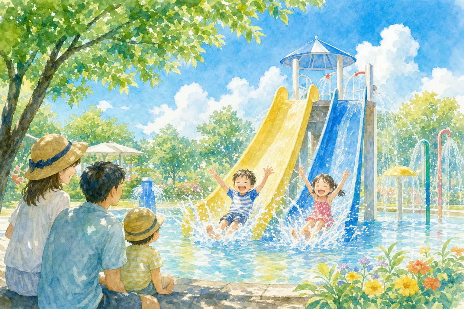 2026年 新琴似二番通公園 水遊び場 1日満喫コース