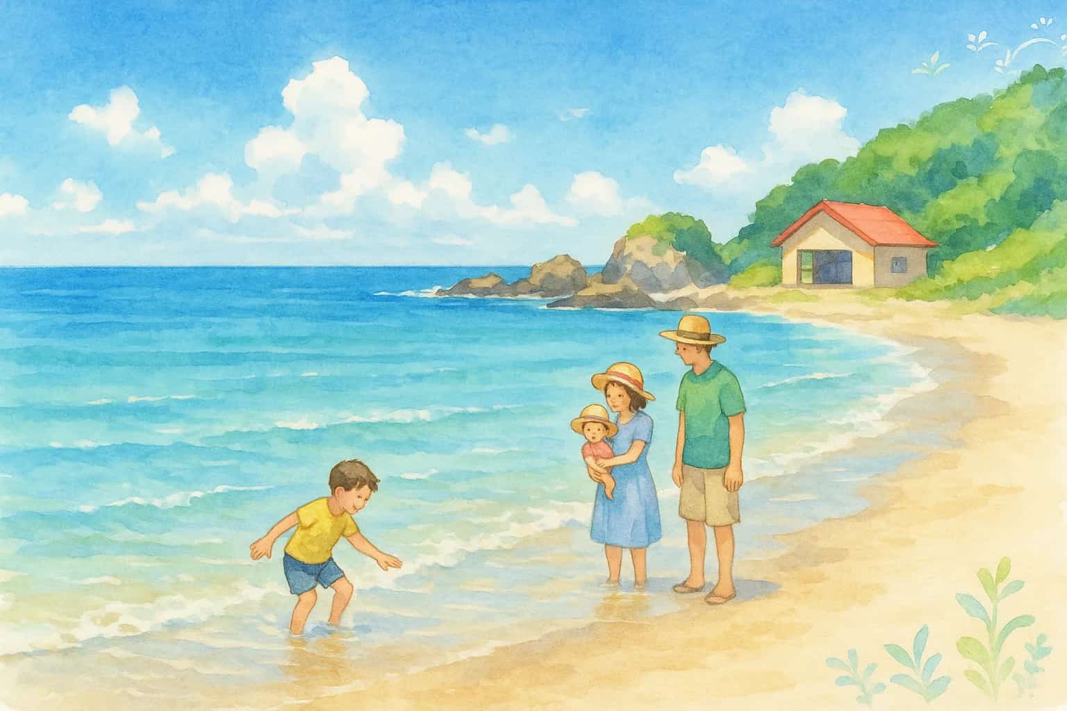 2026年 種市海浜公園海水浴場 1日満喫コース