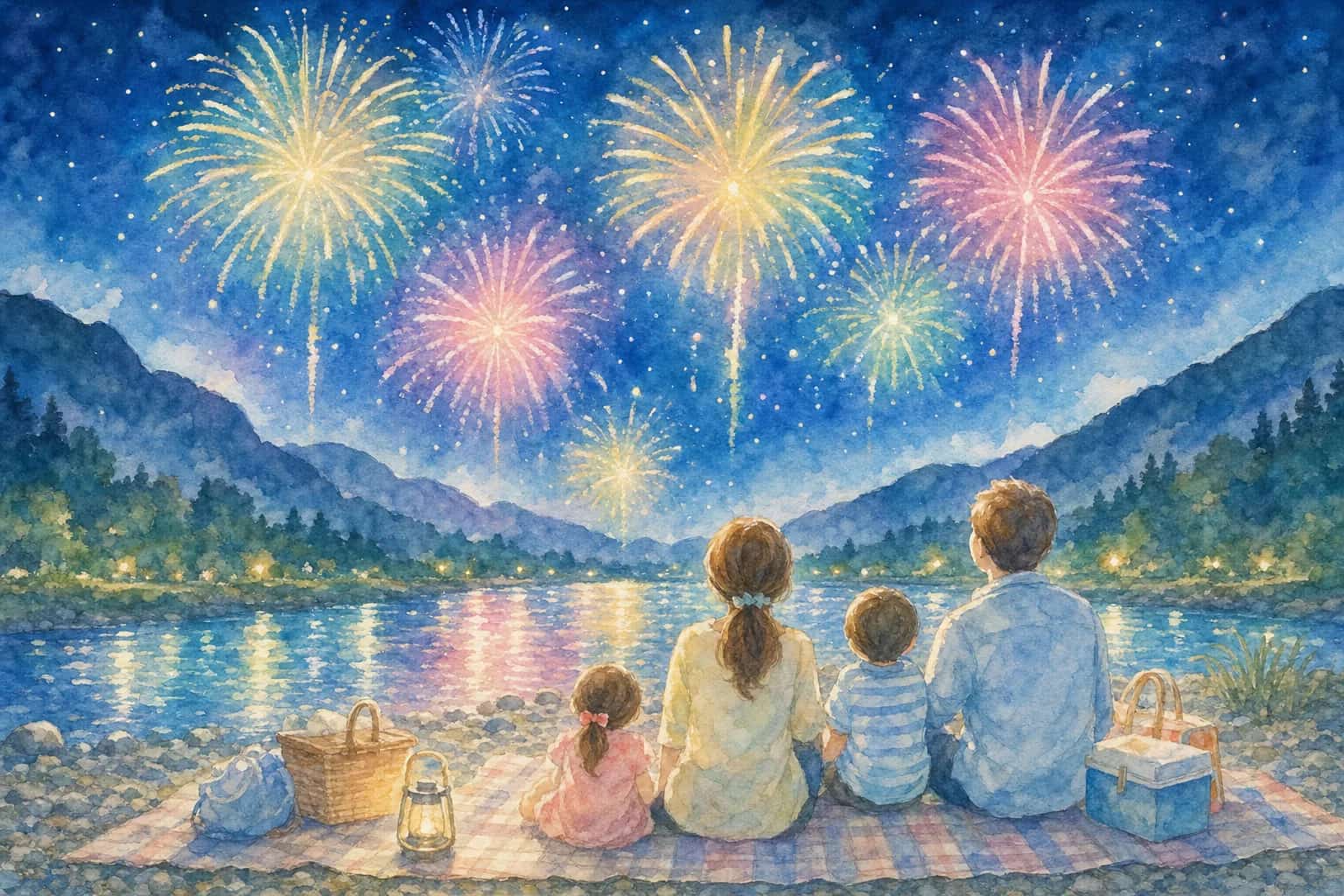 北山川河滩(纪和火祭会场)