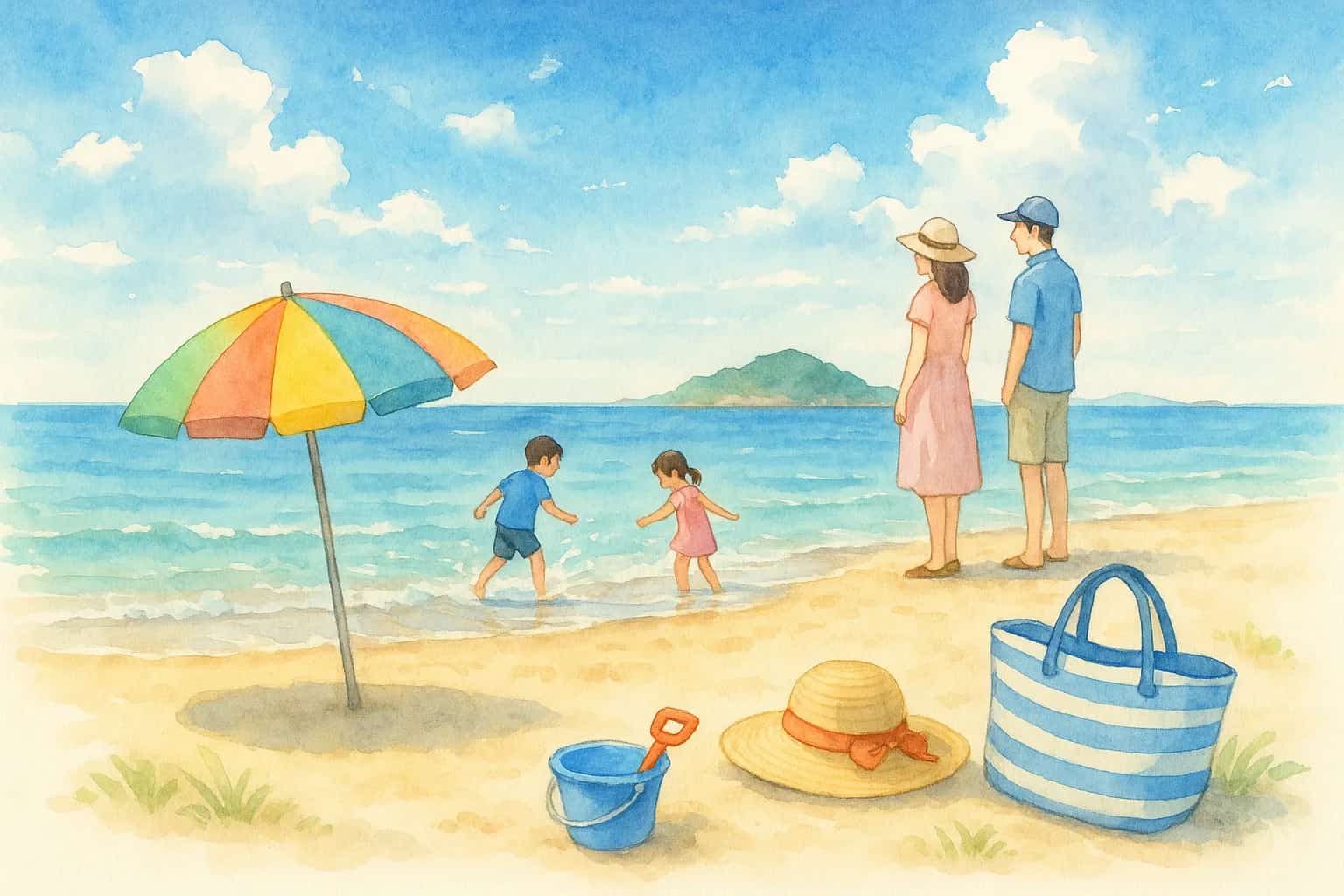 2026年 三河大島東浜海水浴場 1日満喫コース