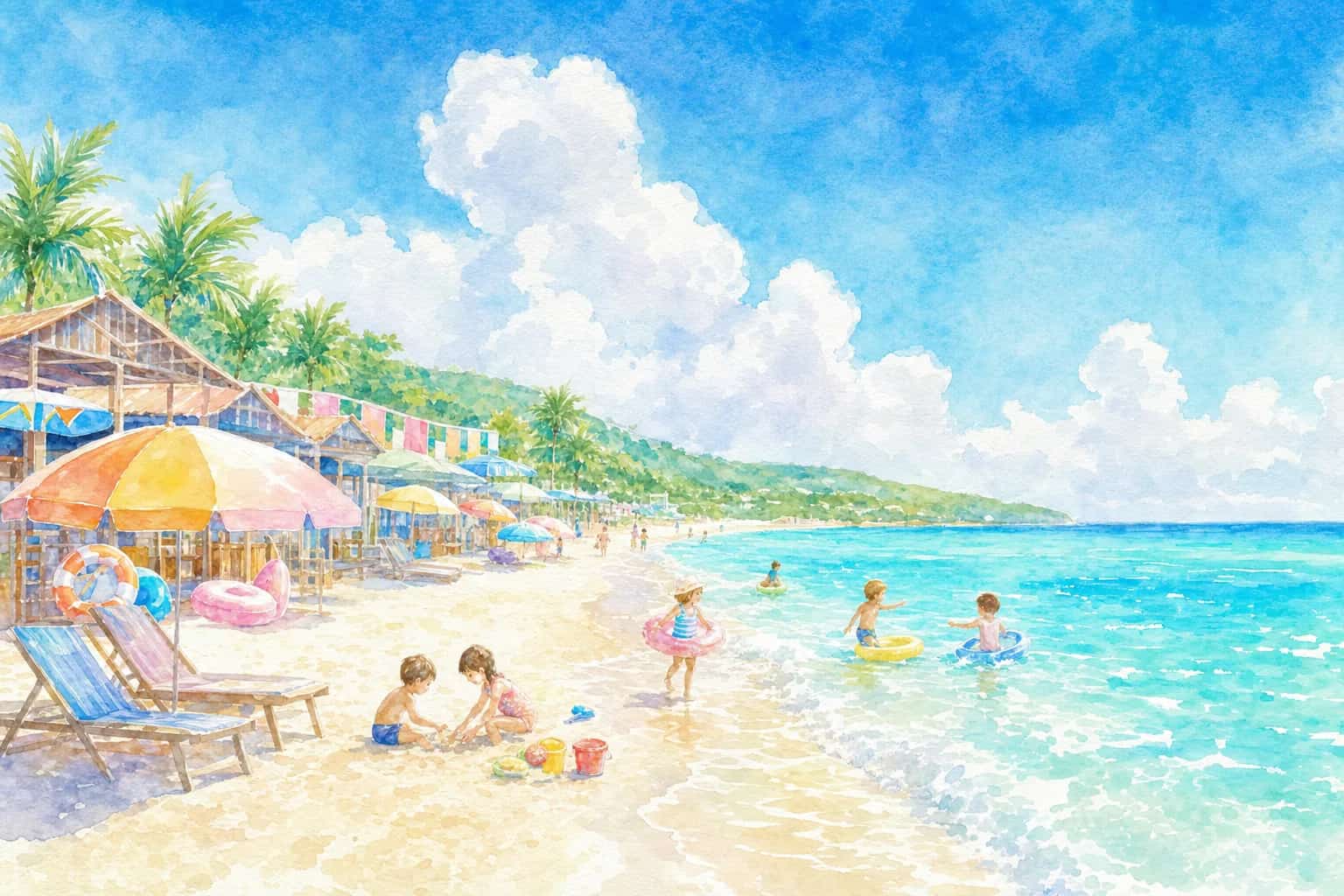 御座白浜海水浴場