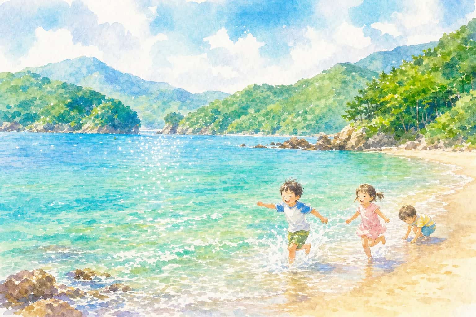 新鹿海水浴場