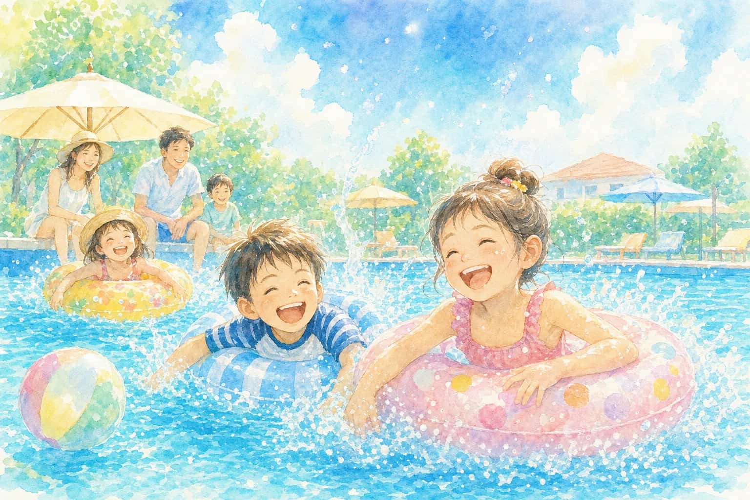 岐阜市北部市民プール