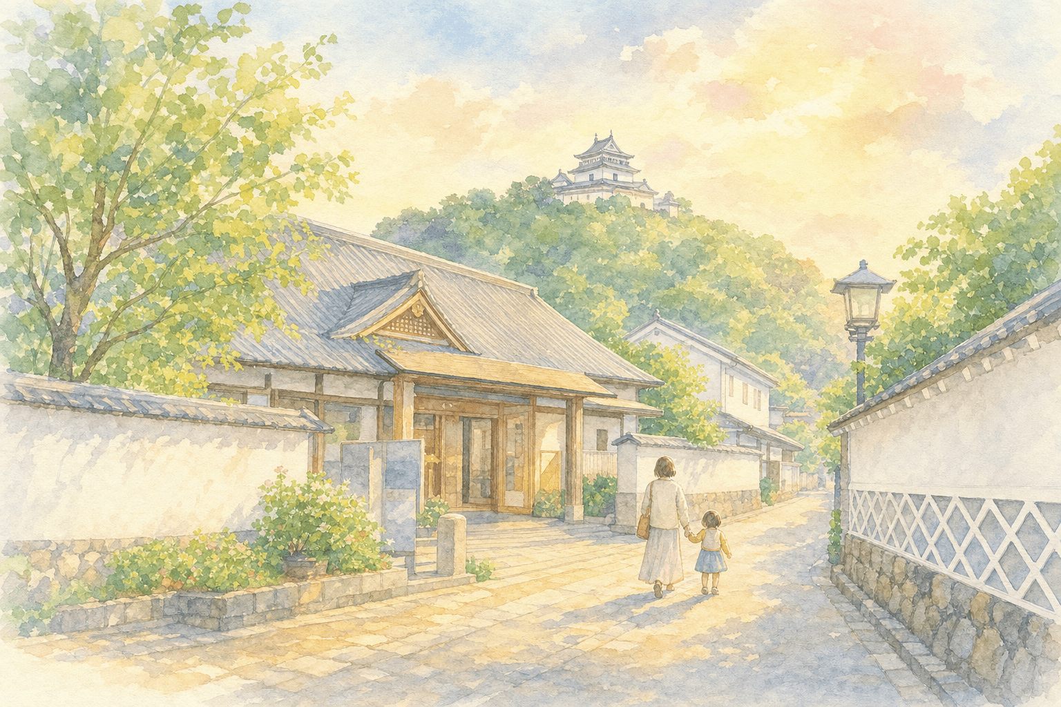 毛利家二万石の城下町の歩みをたどる締めくくり