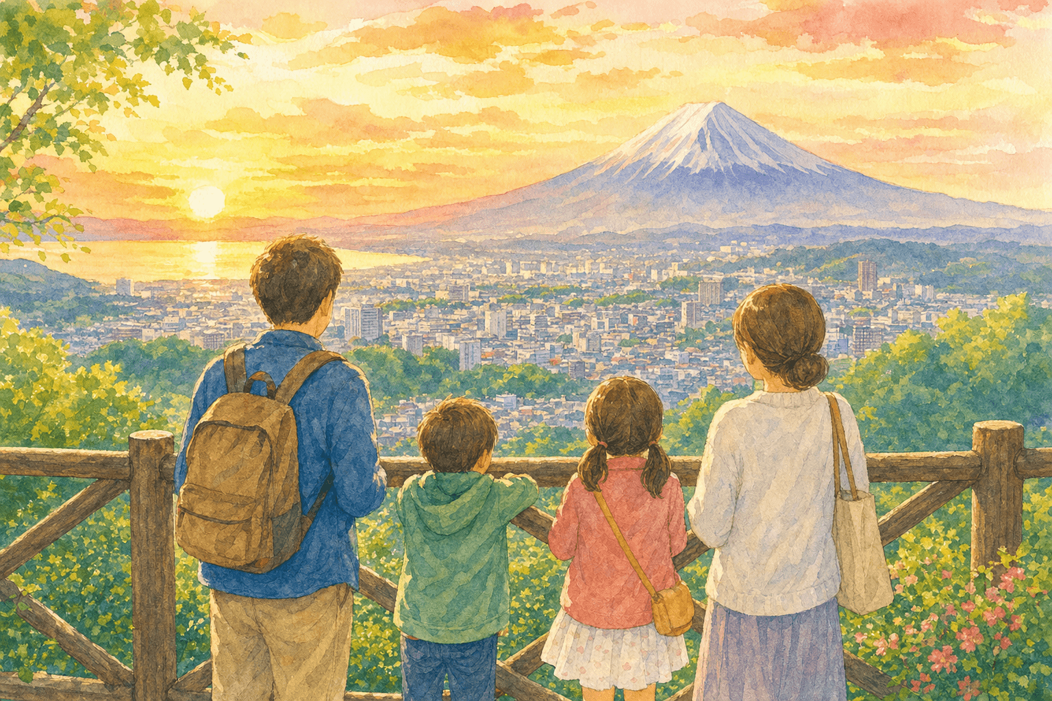 枡形山展望台