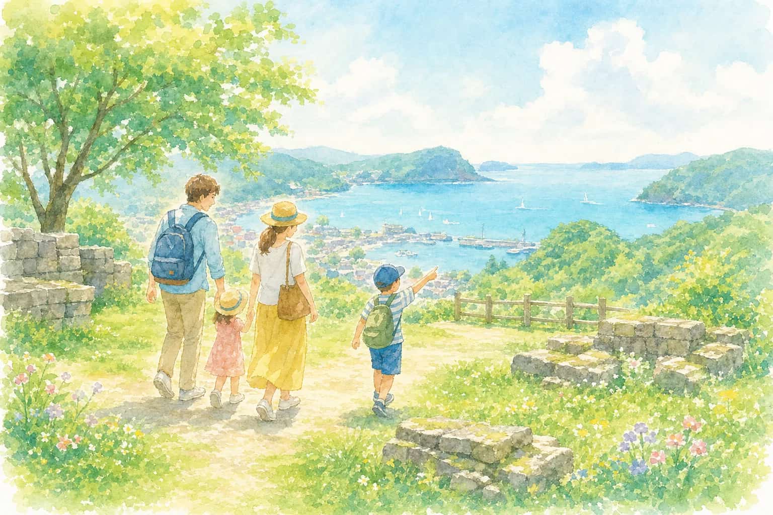 棚底城跡