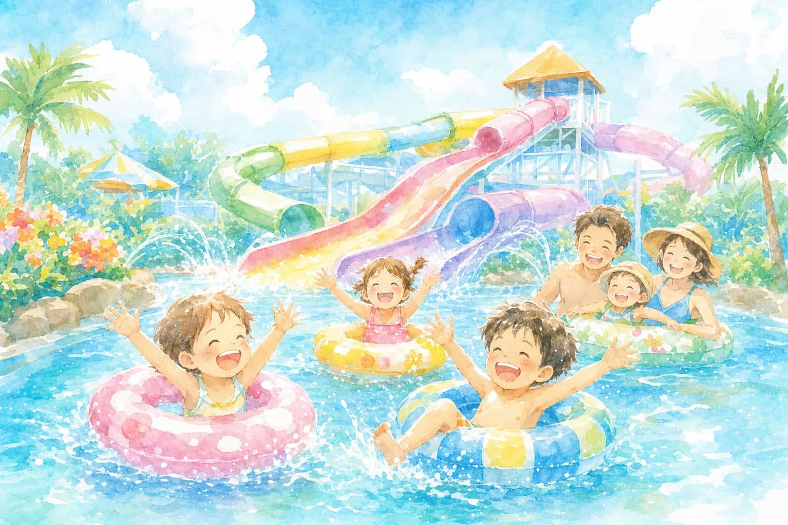平和公園レジャープール(アクアゾーンくしら)