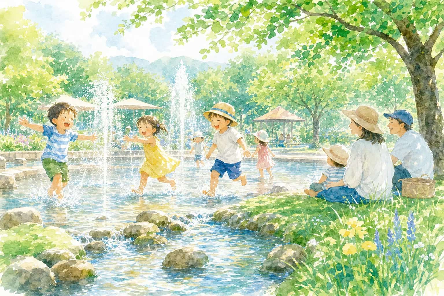 2026年 市民交流ひろば 水景施設 1日満喫コース