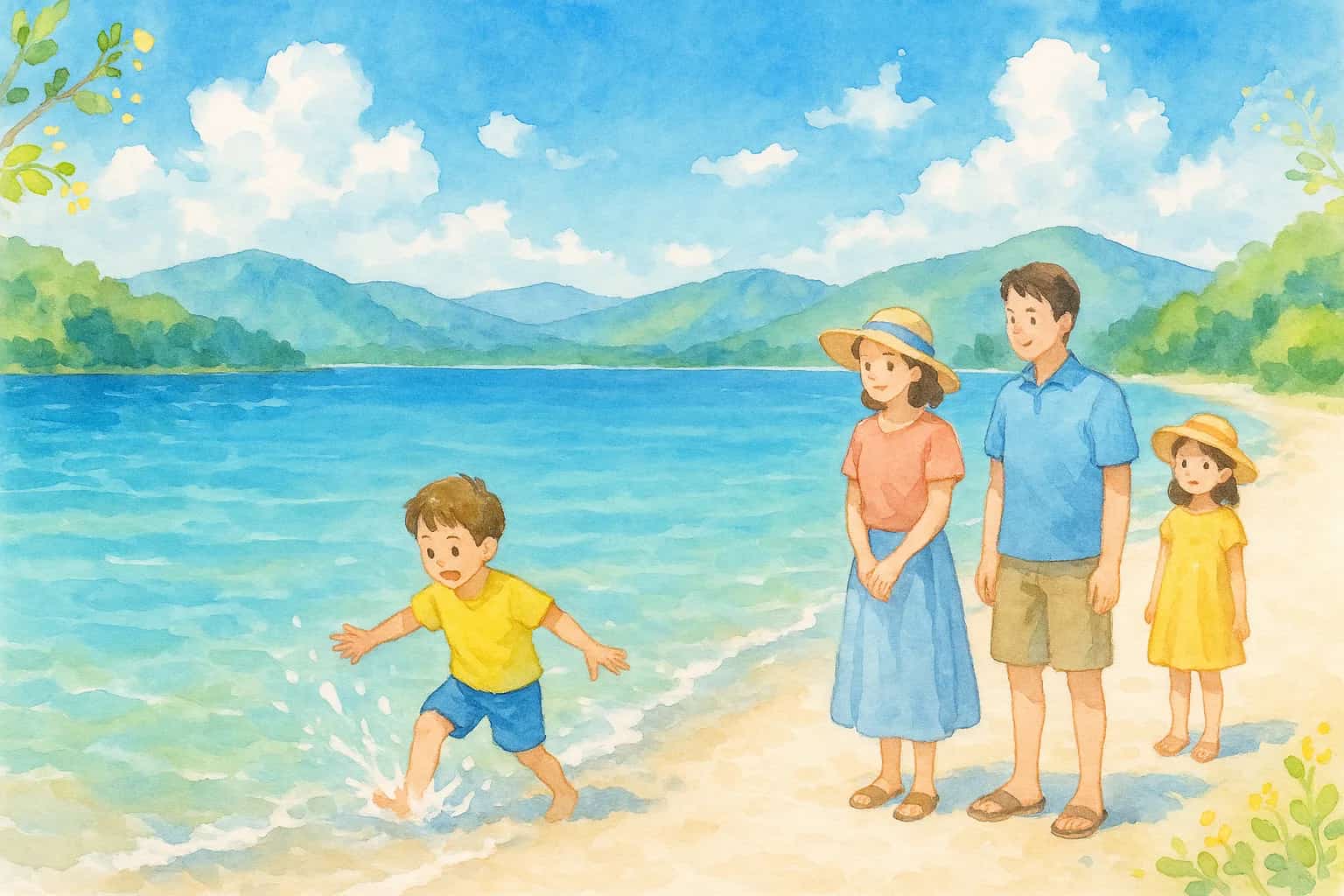 2026年 田沢湖遊泳場 1日満喫コース
