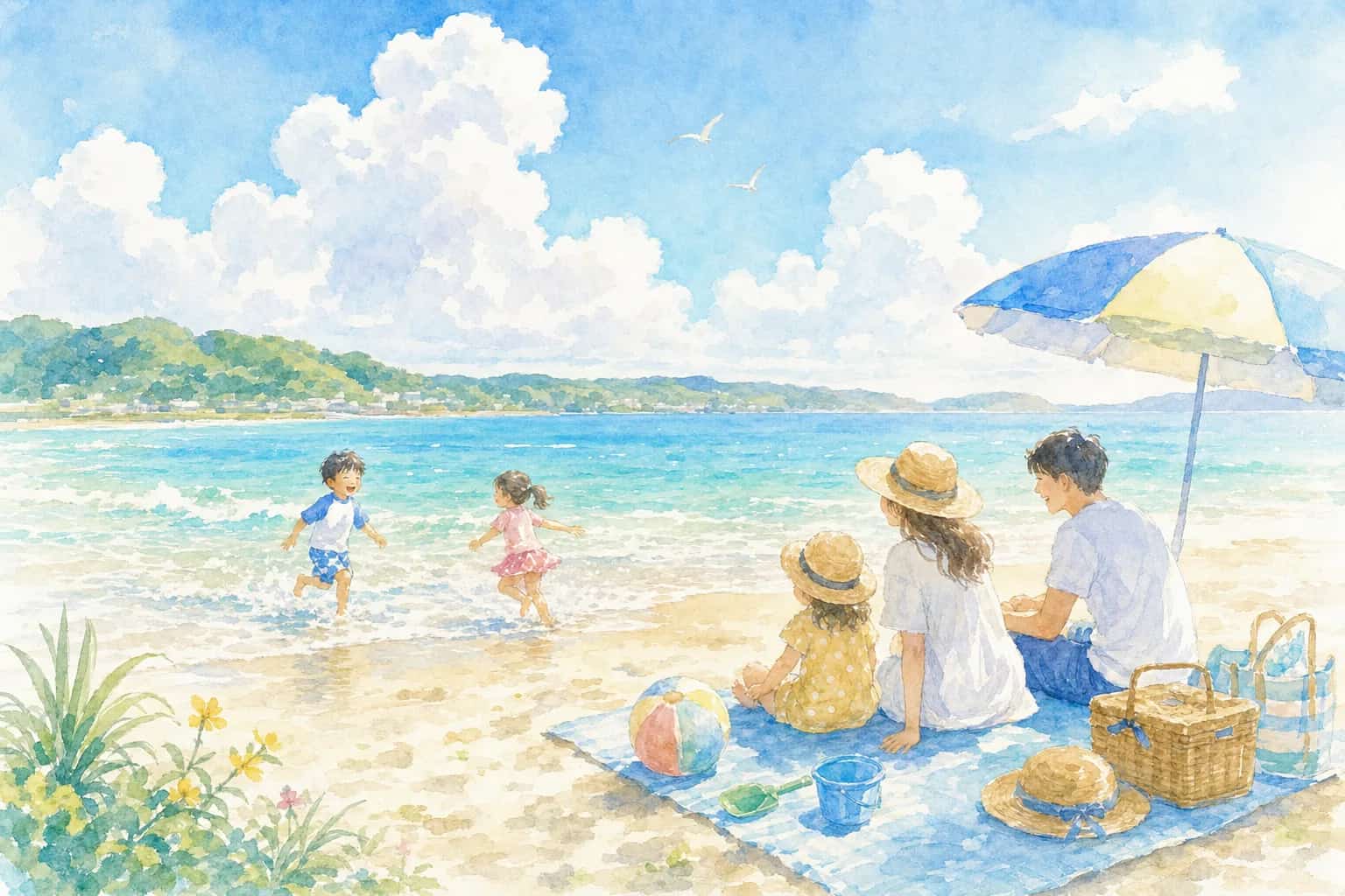 多田良北浜・豊岡海水浴場