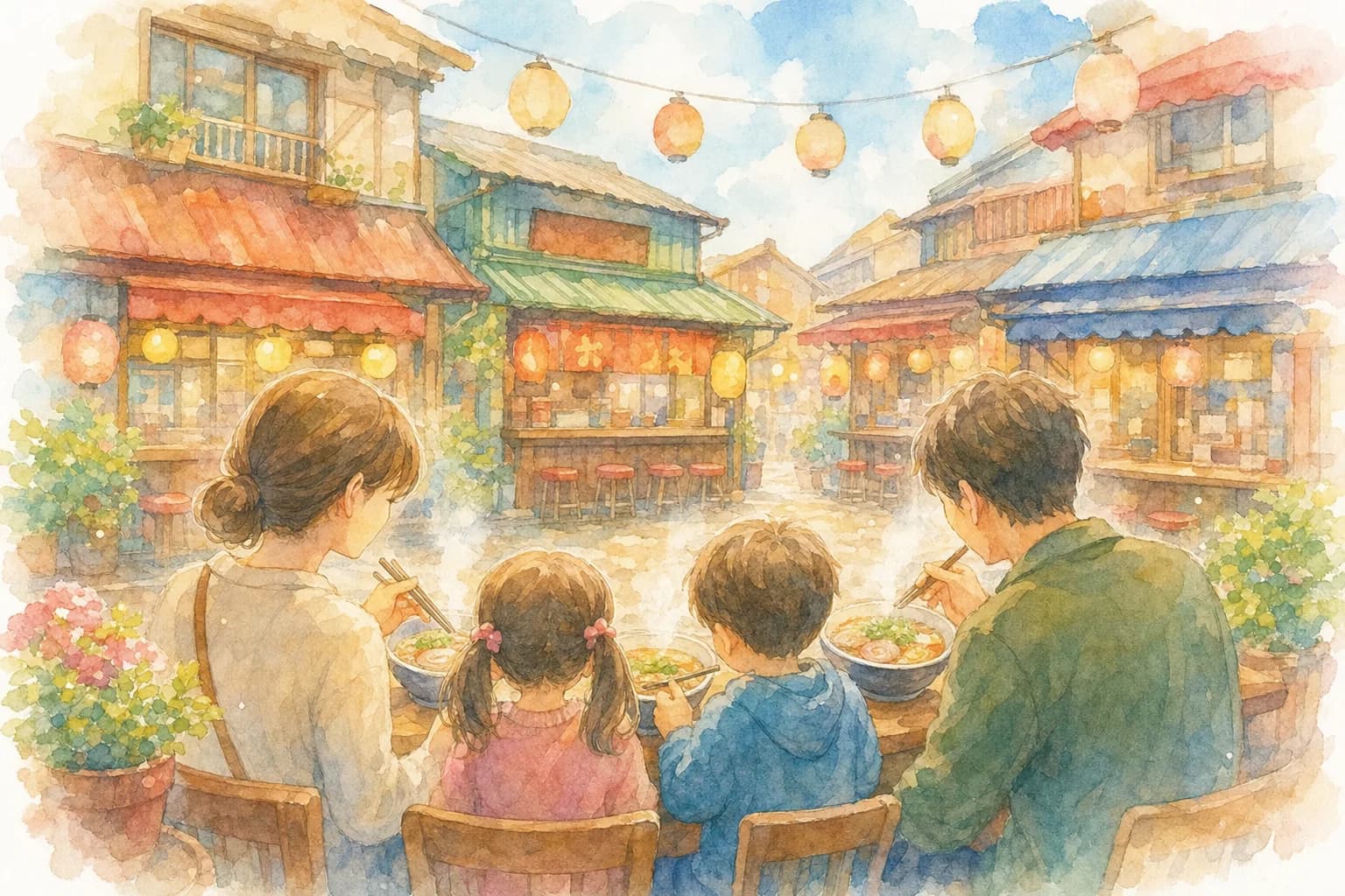 個性豊かな地元ラーメン店が集まる施設でご当地ラーメンを堪能