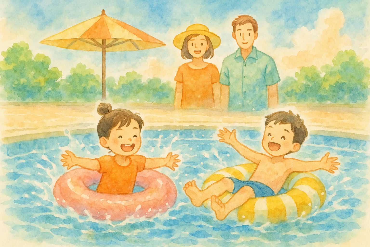 2026年 国府町農村勤労福祉センタープール 1日満喫コース