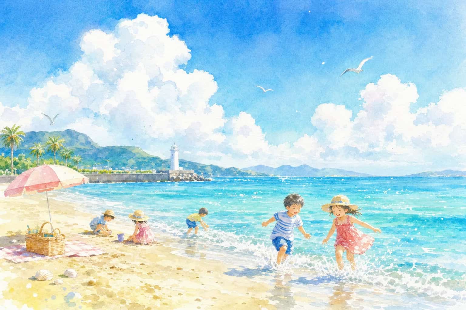 指宿港海岸海水浴場