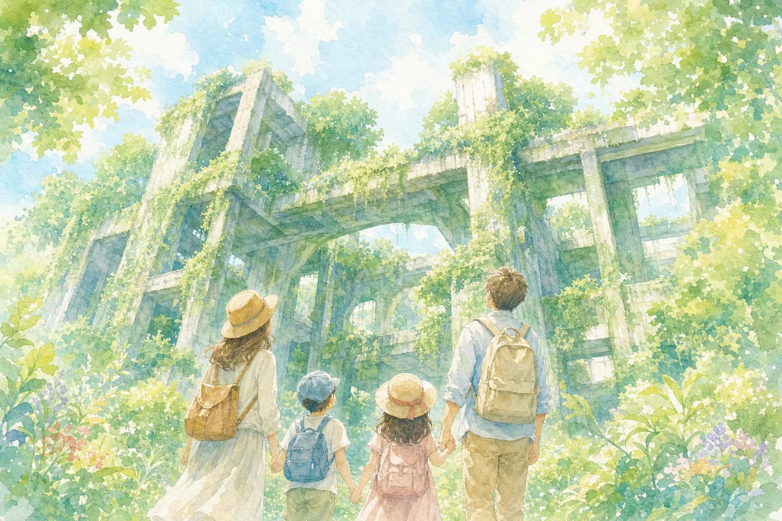 東洋一といわれた巨大な産業遺産を眺める