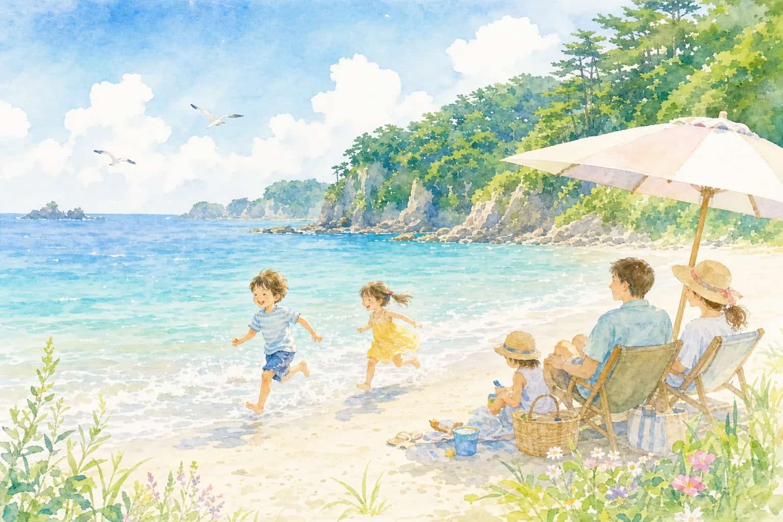 浦の浜海水浴場