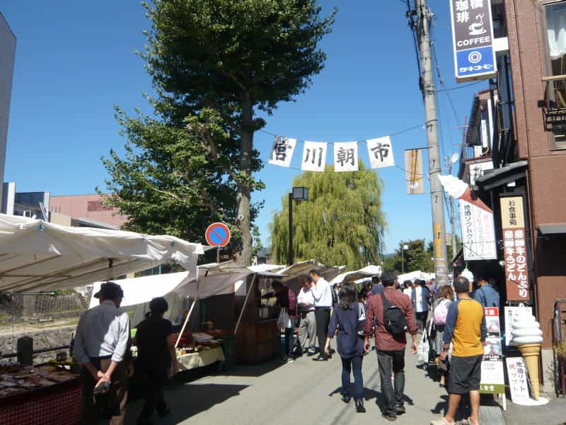 飛騨高山宮川朝市