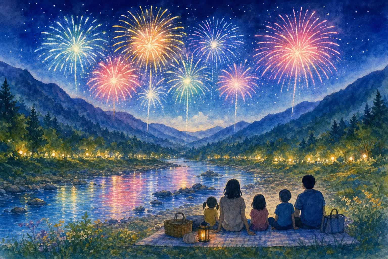 2026年 鶴市花傘鉾祭花火大会 1日満喫コース