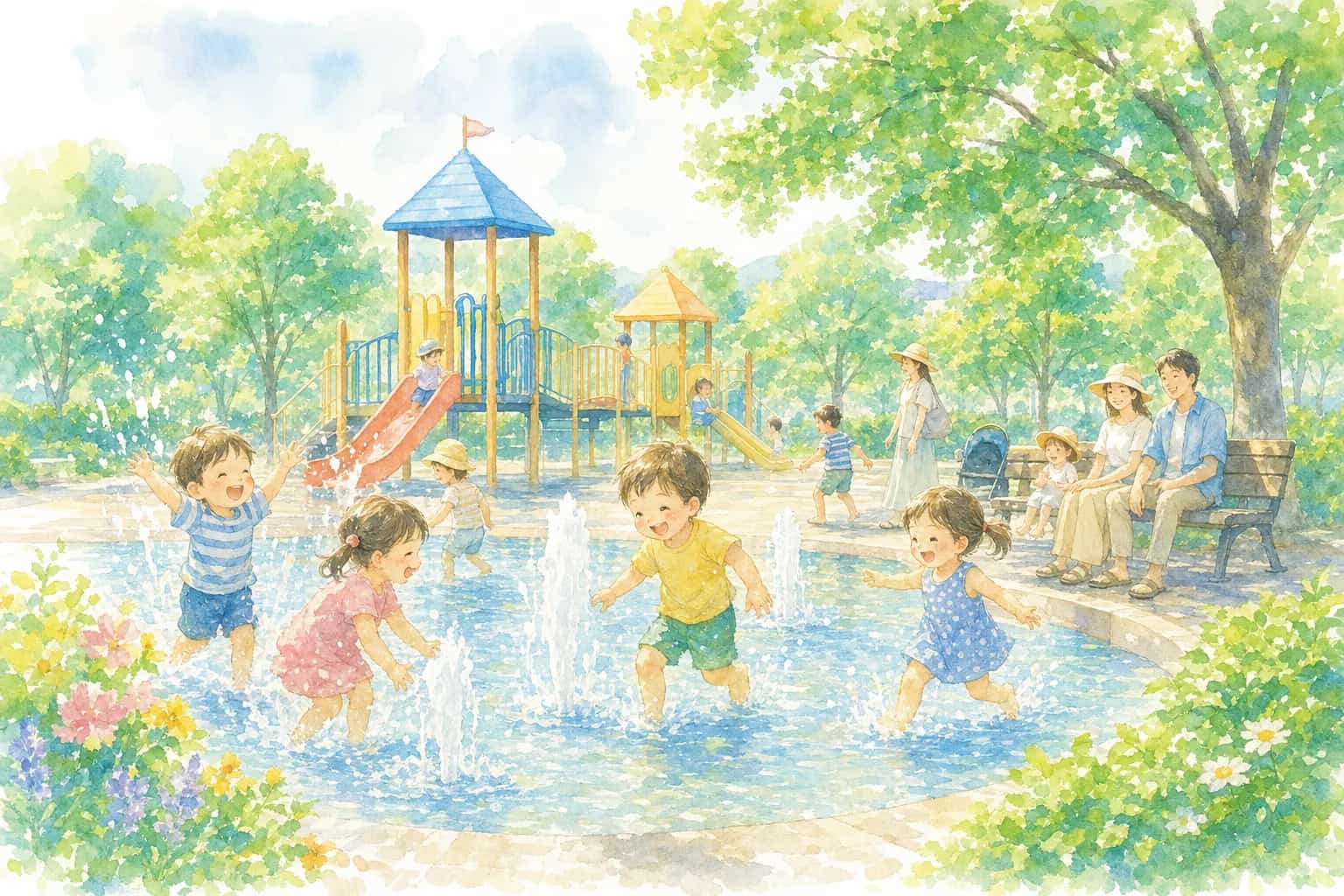 2026年 すずらん公園 こまかっぱ噴水 1日満喫コース