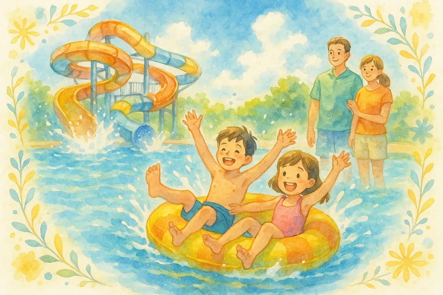 2026年 トレスタ白山レジャープール 1日満喫コース