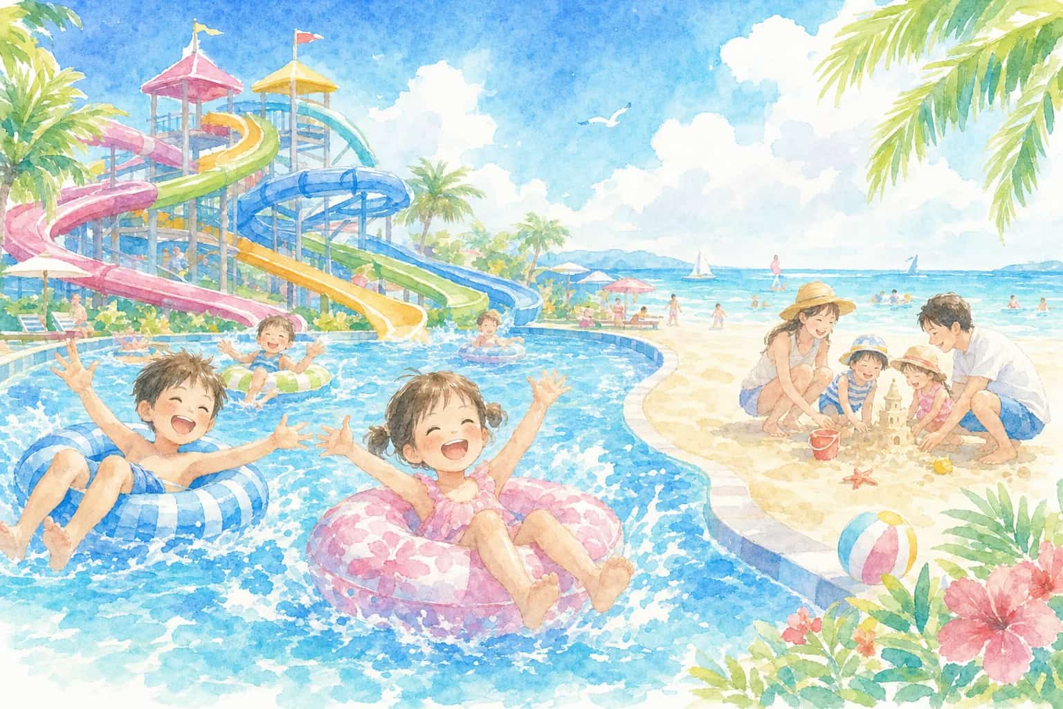 しらこばと水上公園(アルネットホームスマイルパークしらこばと)