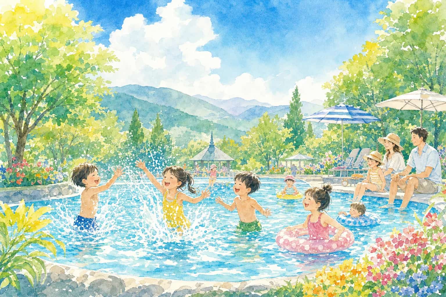 2026年 大田市民公園プール 1日満喫コース