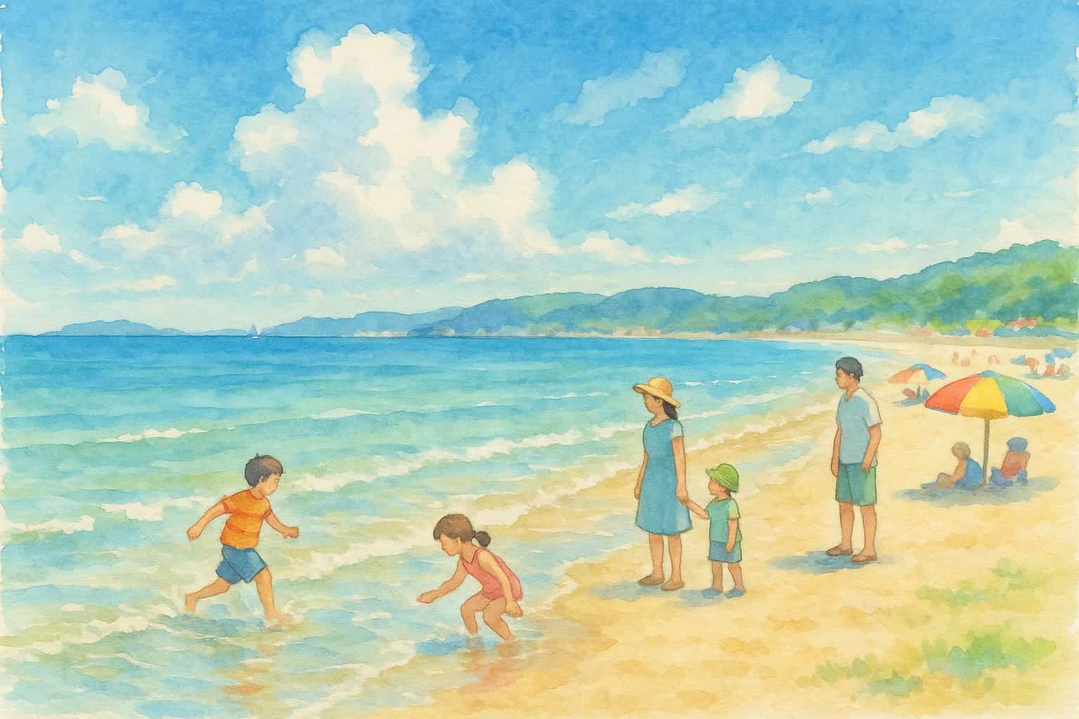 2026年 三浦海岸海水浴場 1日満喫コース
