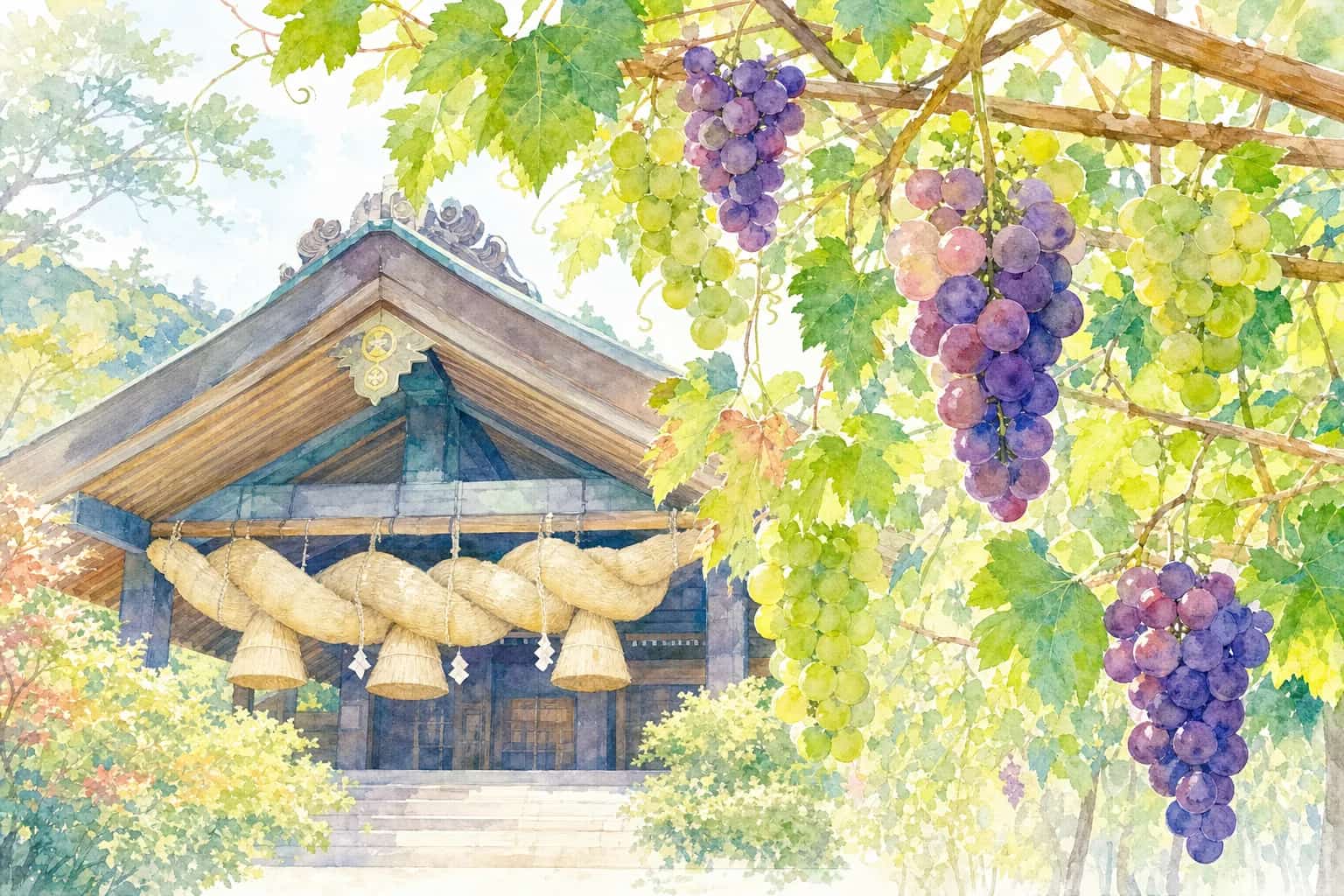 2026年 大社観光ぶどう園の味覚狩り 1日満喫コース