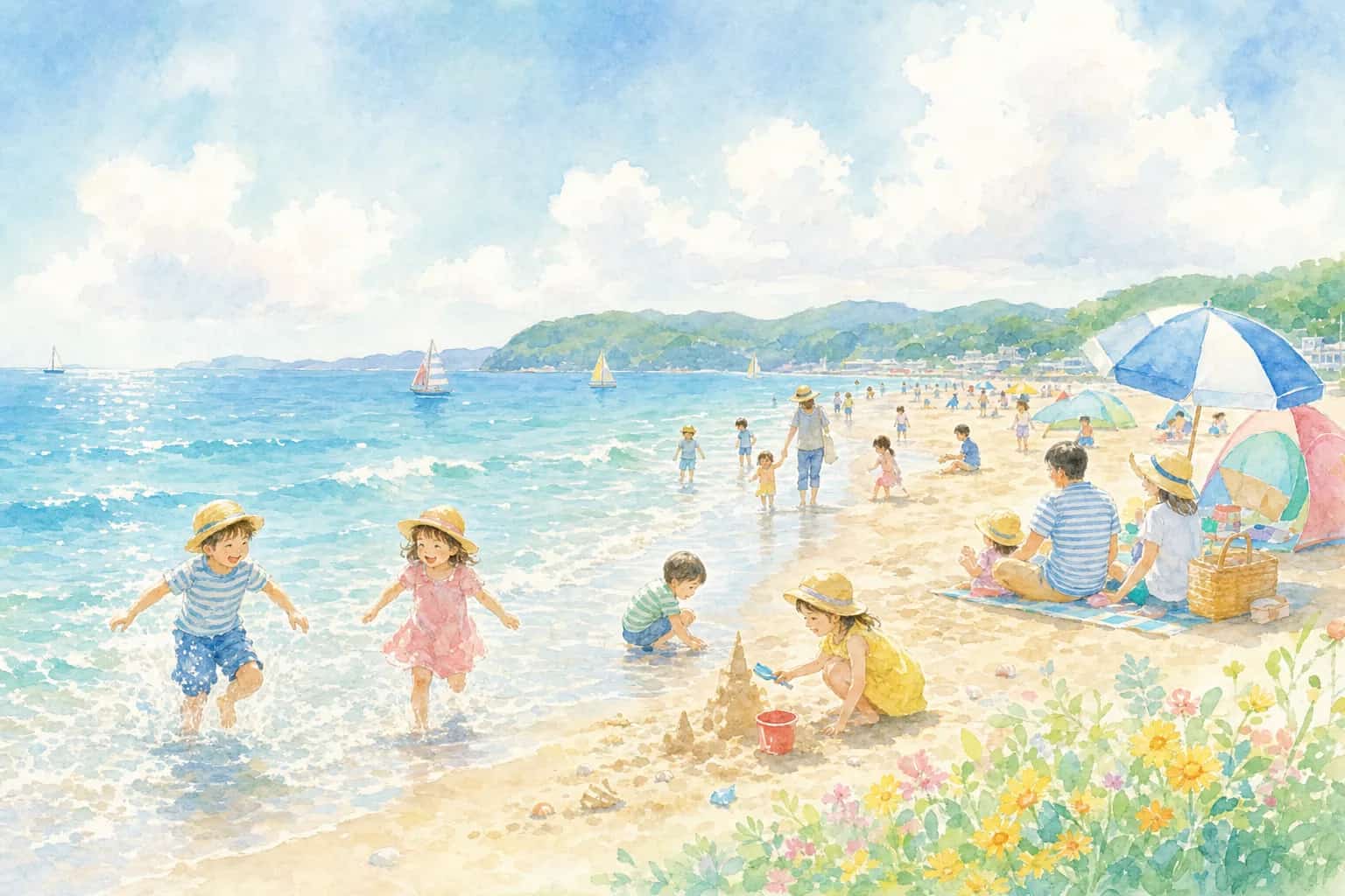 三河大島東浜海水浴場