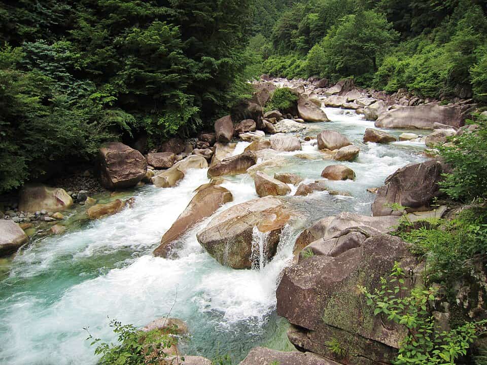 阿寺渓谷