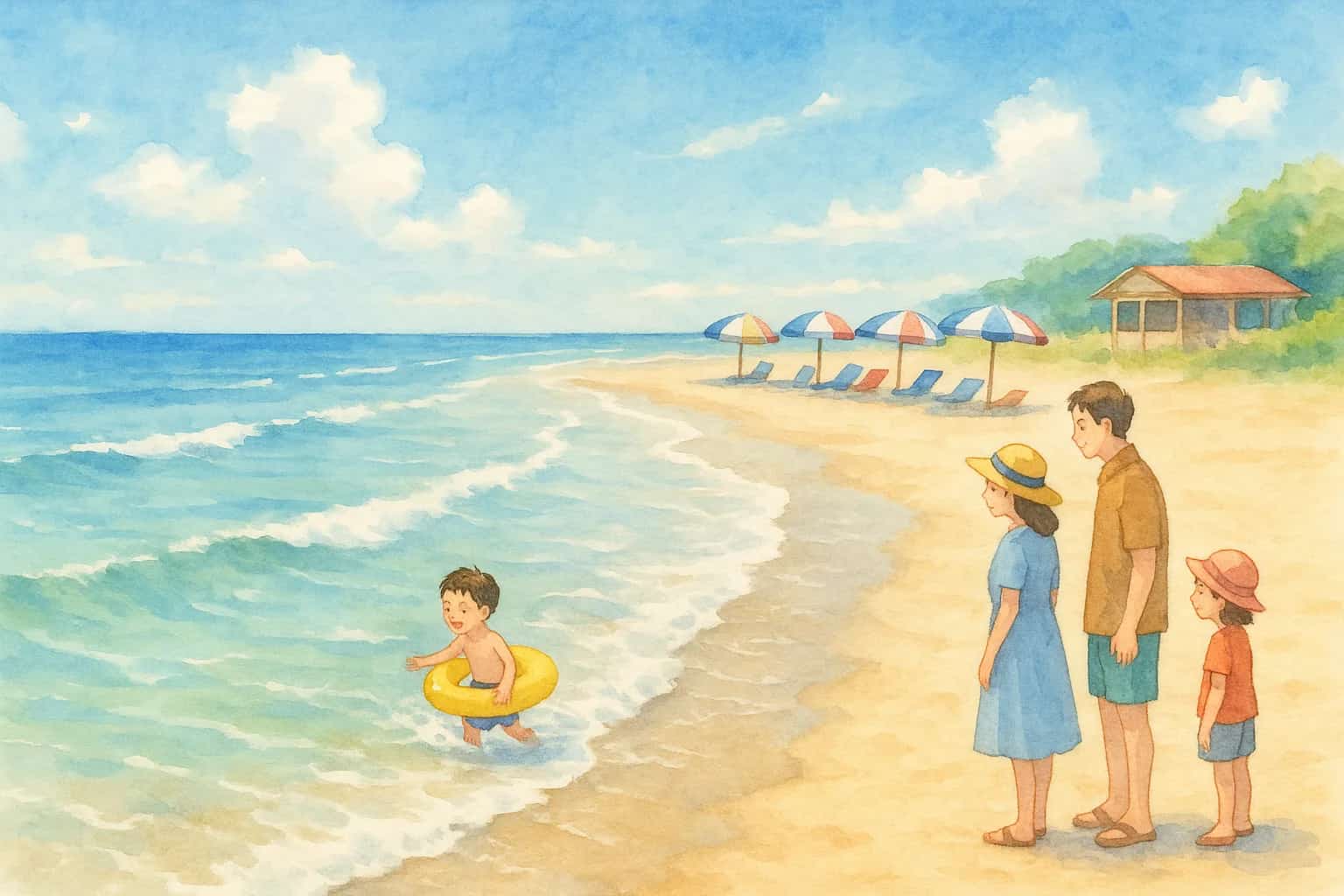 2026年 橋立海水浴場(橋立マリンビーチ) 1日満喫コース