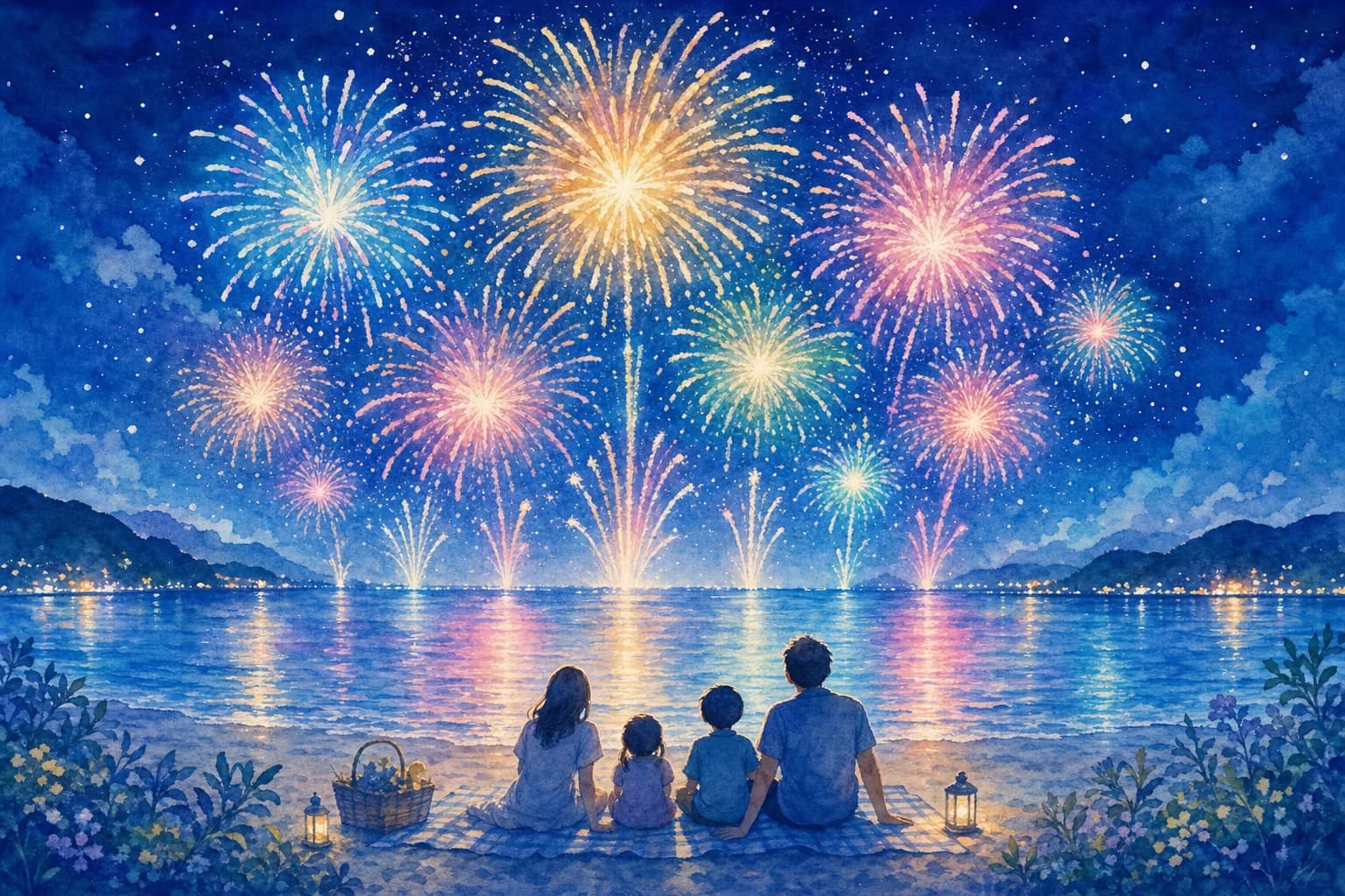 海辺を散策し、周防灘を眺めながらひと休み