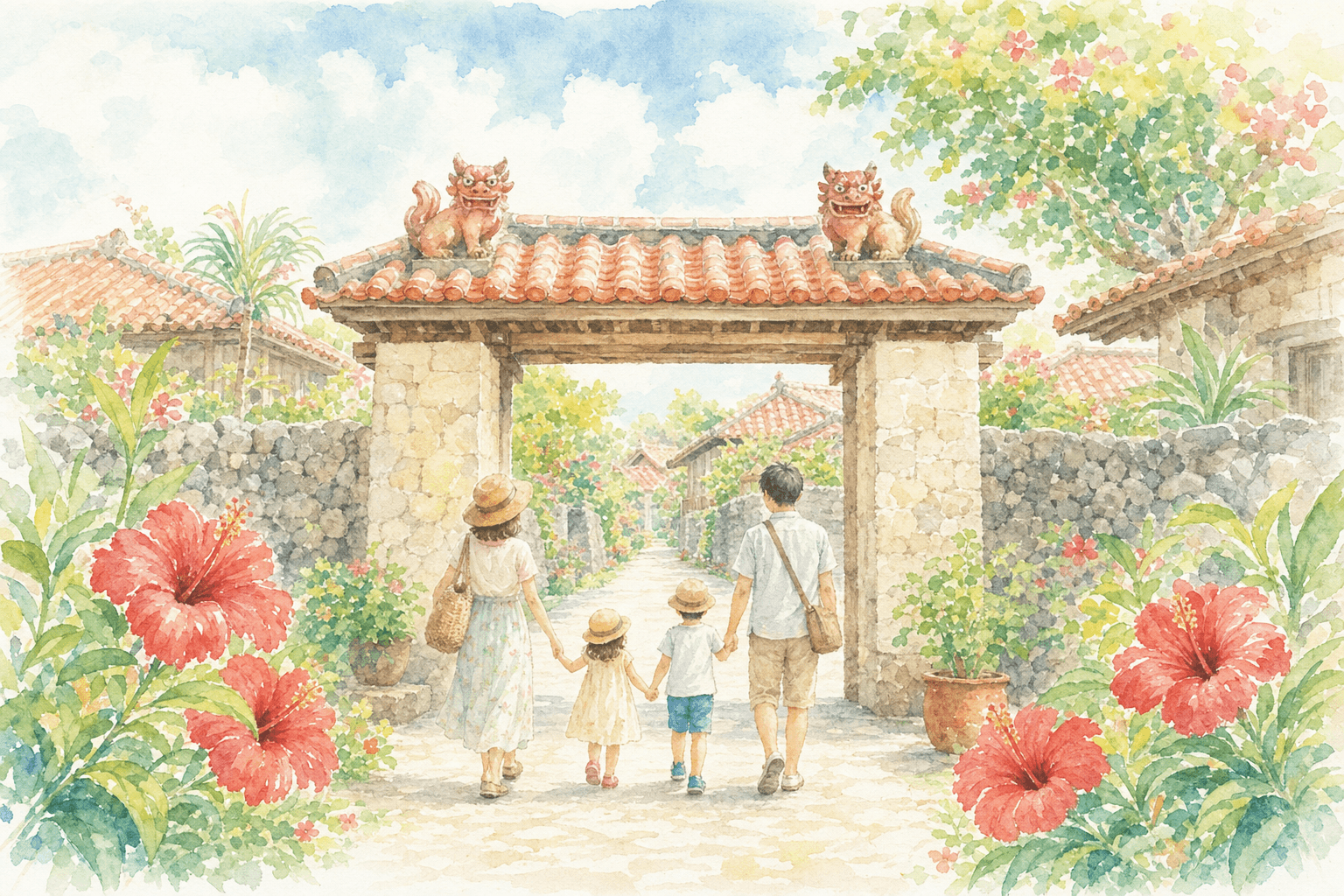 สัมผัสวัฒนธรรมลิวเกียวผ่านการแสดงเอซะและบ้านเก่ากระเบื้องแดง