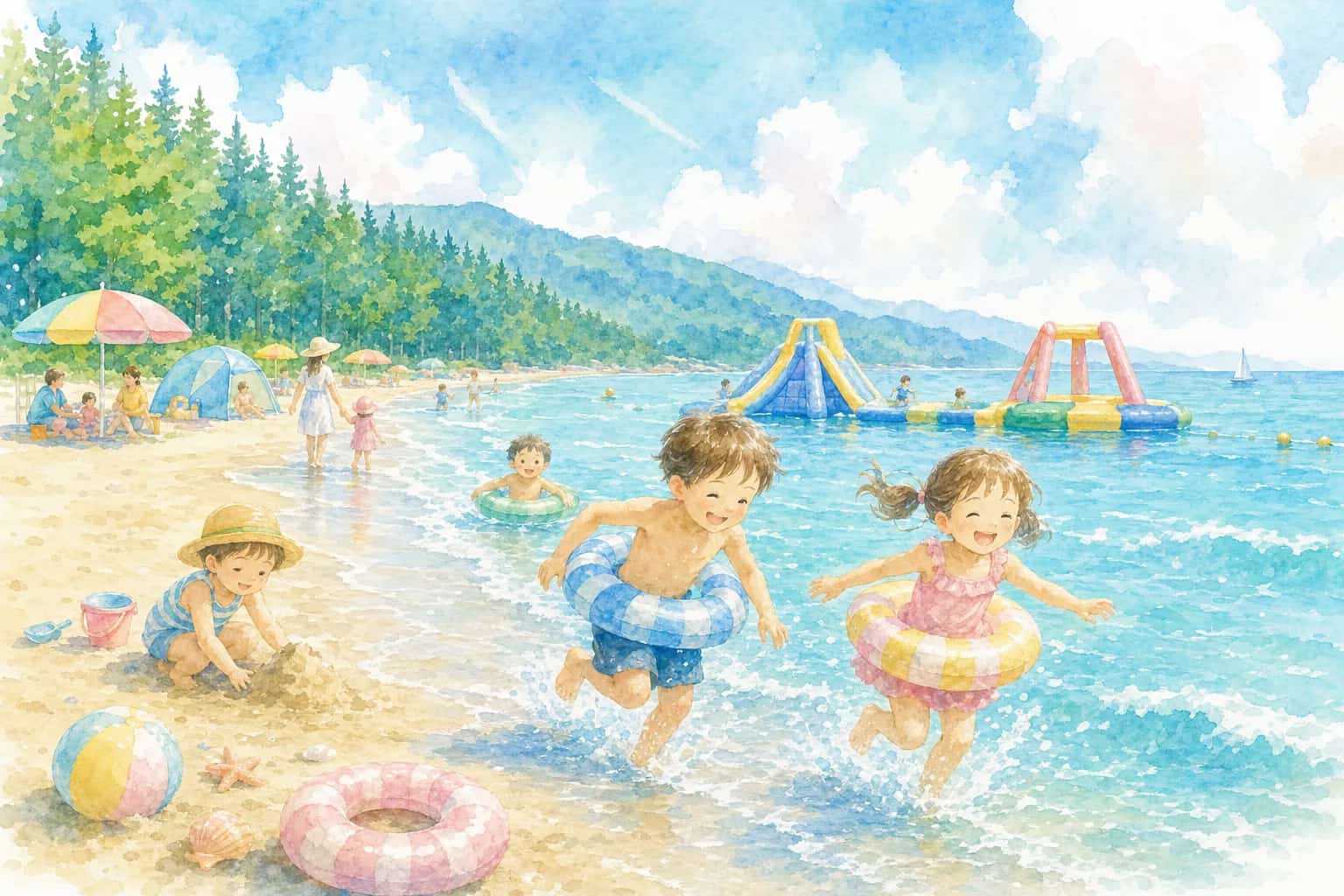 気比の松原海水浴場
