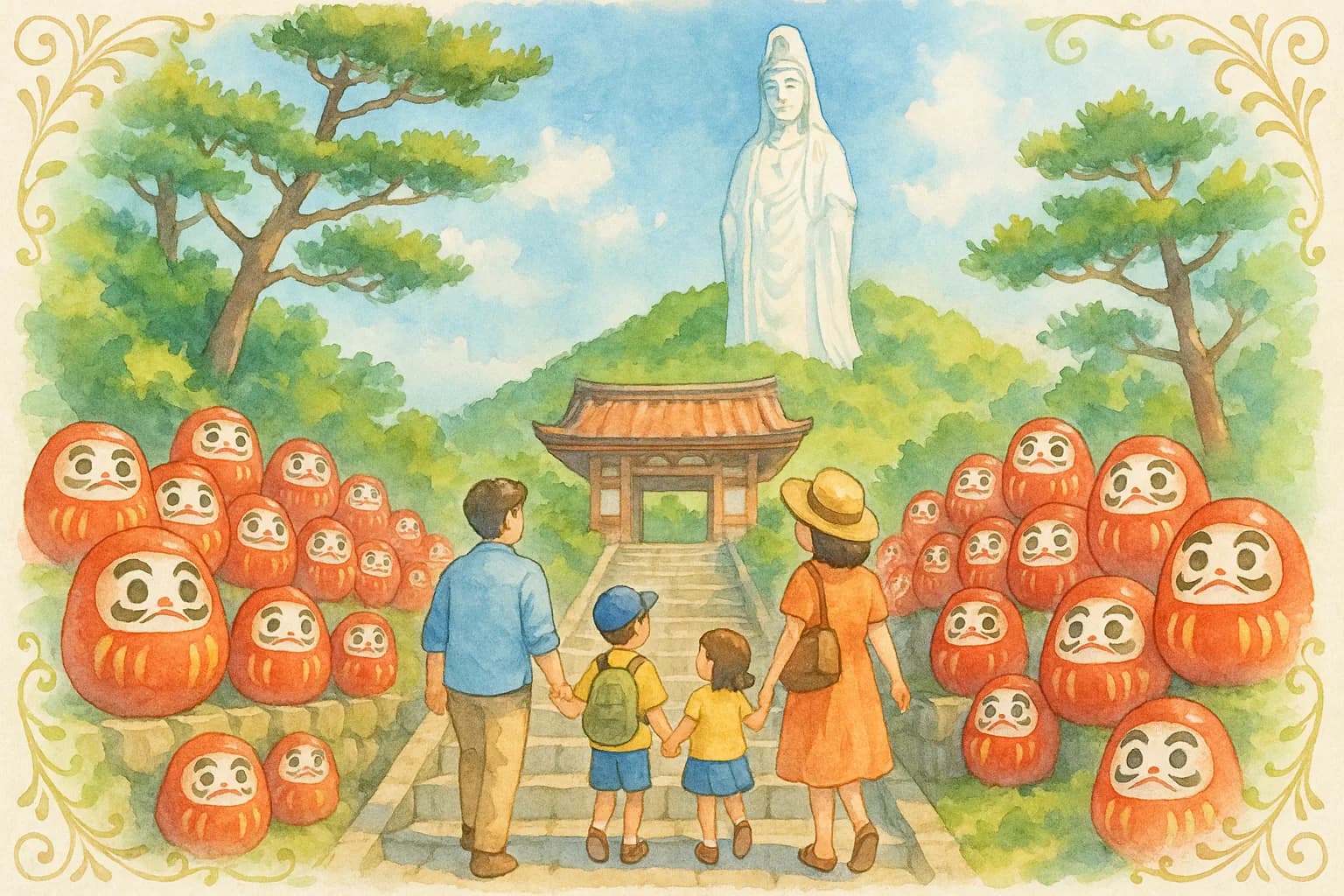 高崎 だるま寺と観音山パワー巡り